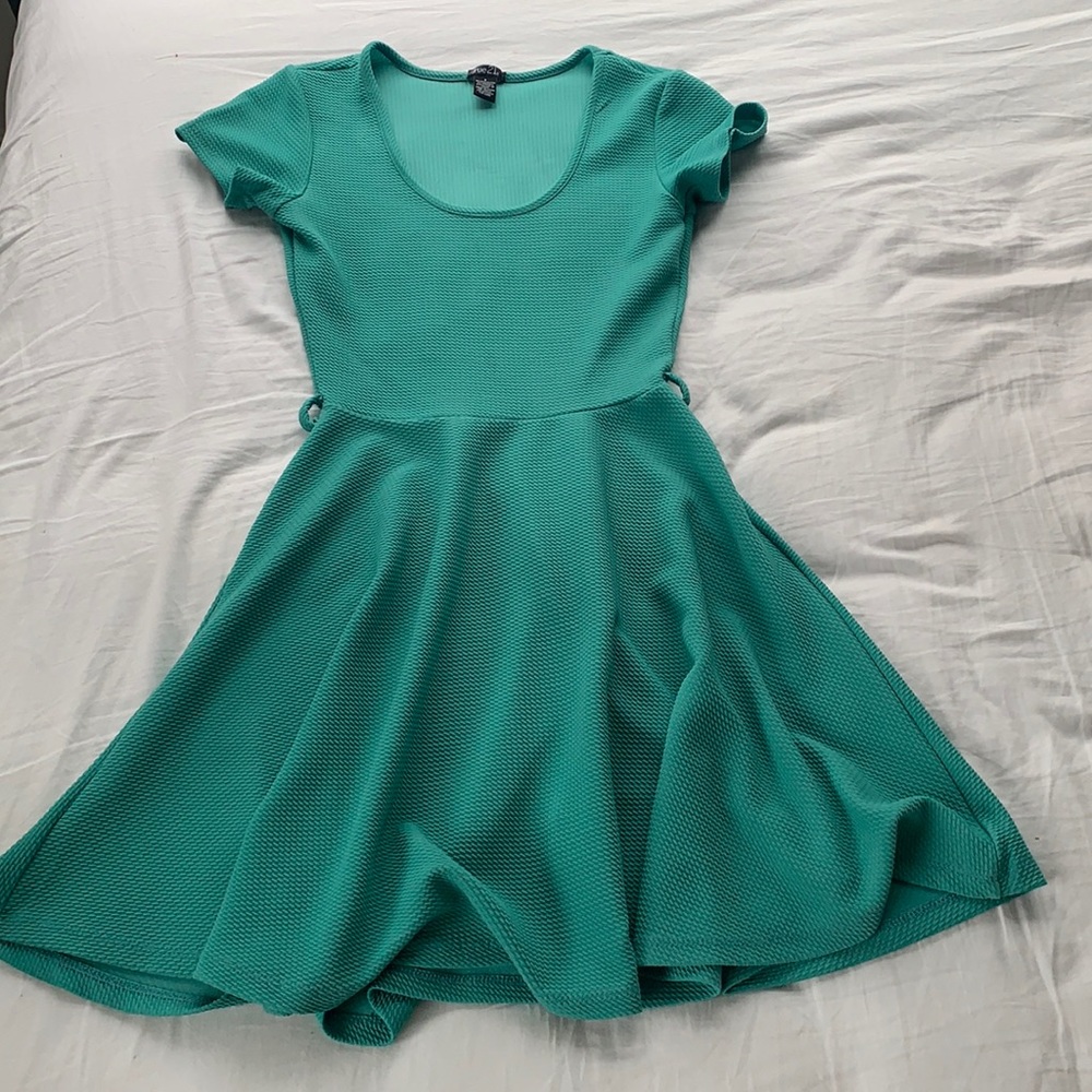 Turquoise dress